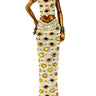 Moderne Skulptur Dekofigur Frau Afrikanerin stehend gold/braun Höhe 33 cm - Lifestyle & More