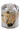 Moderner Teelichthalter Windlichthalter aus Glas gold Durchmesser 7 cm *Made in Germany* - Lifestyle & More