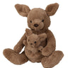 Plüschtier Kuscheltier Kängaru mit Baby im Sack sitzend Höhe 38 cm - Lifestyle & More