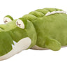 Plüschtier Kuscheltier Krokodil grün aus super weichem Spandex - Plüsch Höhe 20cm Länge 75cm - Lifestyle & More