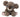 Plüschtier Teddybär Koala grau mit süßen Augen sitzend Höhe 30 cm kuschelig weich - Lifestyle & More