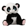 Plüschtier Teddybär Pandabär schwarz/weiß mit süßen Augen sitzend Höhe 30 cm kuschelig weich - Lifestyle & More