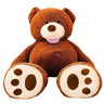 Riesen Teddybär Kuschelbär 160 cm Groß XXL braun Plüschbär Kuscheltier samtig weich - Lifestyle & More