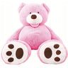 Riesen Teddybär Kuschelbär 190 cm Groß XXL pink Plüschbär Kuscheltier samtig weich - Lifestyle & More