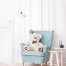 Riesen Teddybär Kuschelbär 90 cm Groß weiß Plüschbär Kuscheltier samtig weich - Lifestyle & More