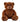 Riesen Teddybär Kuschelbär XXL 100 cm groß Plüschbär Kuscheltier samtig weich dunkelbraun - Lifestyle & More
