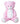 Riesen Teddybär Kuschelbär XXL 100 cm groß Rosa Plüschbär Kuscheltier samtig weich - Lifestyle & More