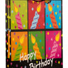 Riesige XXL Geschenktüte Happy Birthday im 2er Set Abmessung 50x72x16cm - Lifestyle & More