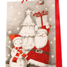 Riesige XXL Geschenktüte Weihnachten mit Glitzer im 2er Set Abmessung 50x72x16cm - Lifestyle & More