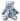 Teddybär Kuschelbär Nilpferd Hippo grau sitzend Plüschbär Kuscheltier samtig weich (26 cm) - Lifestyle & More