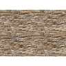 Vlies Fototapete Asian Stone Wall 2 anreihbar Steinwand Tapete - Lifestyle & More