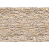 Vlies Fototapete Asian Stone Wall 2 beige anreihbar Steinwand - Lifestyle & More
