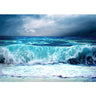 Vlies Fototapete Blue Seascape Meer Tapete Ozean Meer Wasser See Welle Sturm Blau Türkis blau - Lifestyle & More