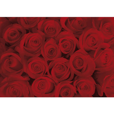 Vlies Fototapete Blumen Tapete Rosen Blüten Blumen rot - Lifestyle & More