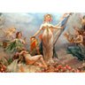 Vlies Fototapete classical Fresco - Cahors Theater Kunst Tapete Kunst Fresco Frankreich Wandgemälde - Lifestyle & More
