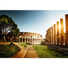 Vlies Fototapete Colosseum Walk - Rome Italien Tapete Rom Kolosseum Italien Landschaft Architektur - Lifestyle & More