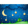 Vlies Fototapete Dreaming Night Kindertapete Tapete Sternenhimmel Stars Leuchtsterne Nachthimmel - Lifestyle & More