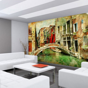 Vlies Fototapete Great Venice Italien Tapete Venedig Kanal Italien bunt bunt - Lifestyle & More