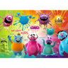 Vlies Fototapete Lovely Monsters Kindertapete Tapete Kinderzimmer Kindertapete Comic Party Knuddel - Lifestyle & More