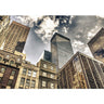 Vlies Fototapete Manhattan Skyscrapers USA Tapete NYC Hochhäuser Streetview New York Skyline bunt - Lifestyle & More