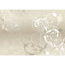 Vlies Fototapete Mother of Pearl Ornamente Tapete Schlafzimmer Beige Ornament Tribal beige - Lifestyle & More