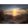 Vlies Fototapete North Sea Sunset Strand Tapete Meer - Lifestyle & More