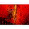 Vlies Fototapete Paint it Red Ornamente Tapete abstrakt 3D Wand Rot braun Hintergrund rot - Lifestyle & More