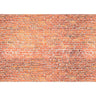 Vlies Fototapete Red Brick Stone Wall - anreihbar Steinwand Tapete Steinoptik Stein Wand Wall rot - Lifestyle & More