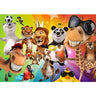 Vlies Fototapete Safari Party Animals Kindertapete Tapete Kinderzimmer Zoo Tiere Safari Comic - Lifestyle & More