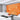 Vlies Fototapete Wand Spachtel Hintergrund farbige Wand orange - Lifestyle & More