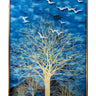 Wandbild Landschaft inklusive goldenem Metall Rahmen 90x60 cm - Lifestyle & More