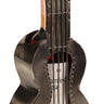 Wein - Flaschenhalter "Gitarre" aus Metall silber 14x40 cm - Lifestyle & More