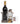 Wein - Flaschenhalter "Haus" mit Weinkorkenbehälter aus Metall 19x17 cm - Lifestyle & More