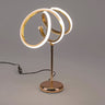 Wunderschöne LED Tischlampe Lampe Tischleuchte mit LED Lichtband für Schlafzimmer Wohnzimmer 30x38cm - Lifestyle & More